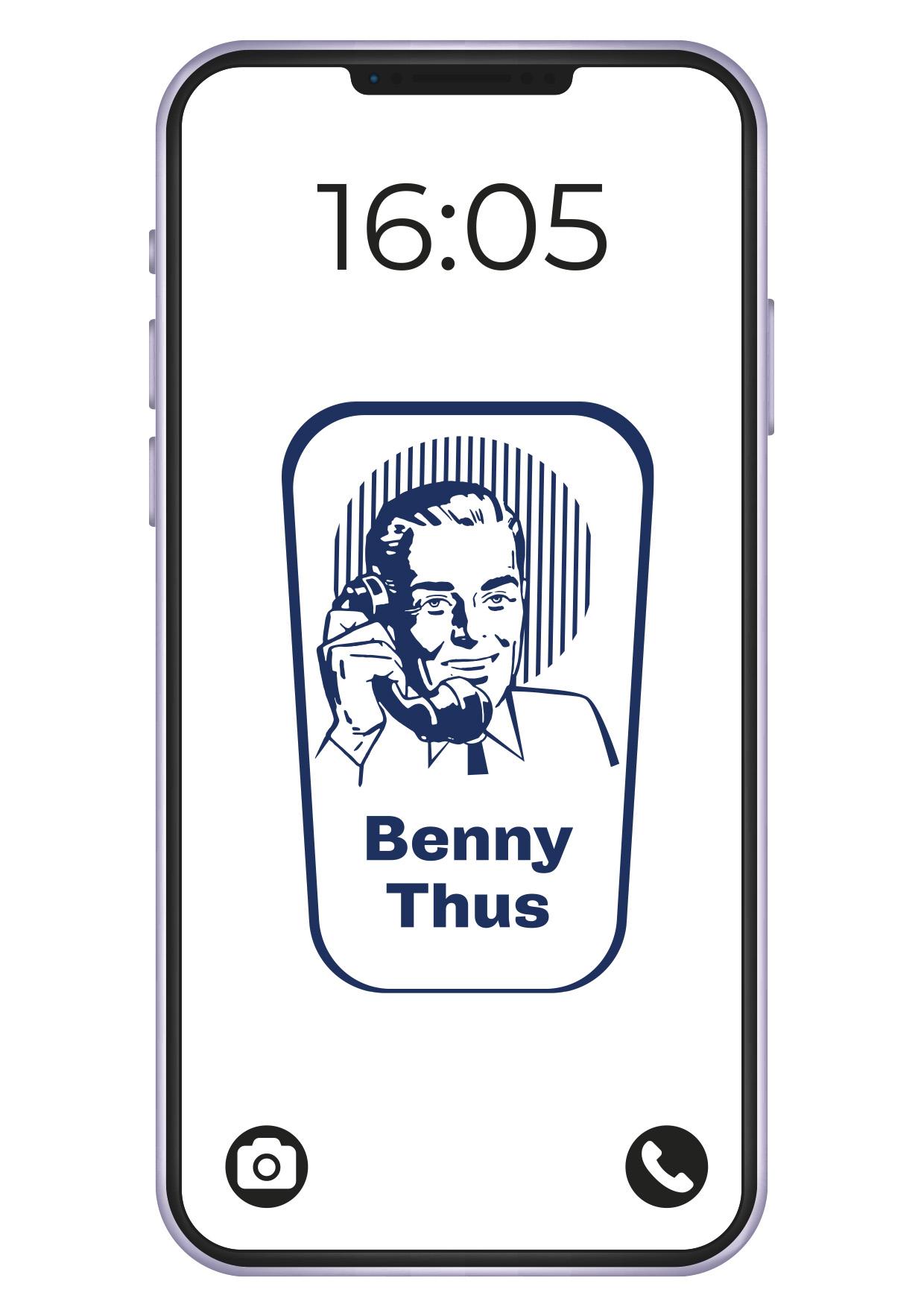 Benny Thus gsm-achtergrond